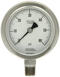 Stainless Steel Liquid Filled Dial Indicating Pressure Gauge C687774