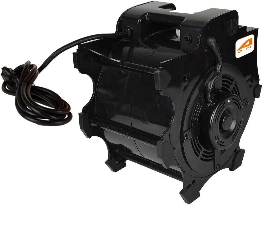 Black 3-Speed Air Mover Fan S28301