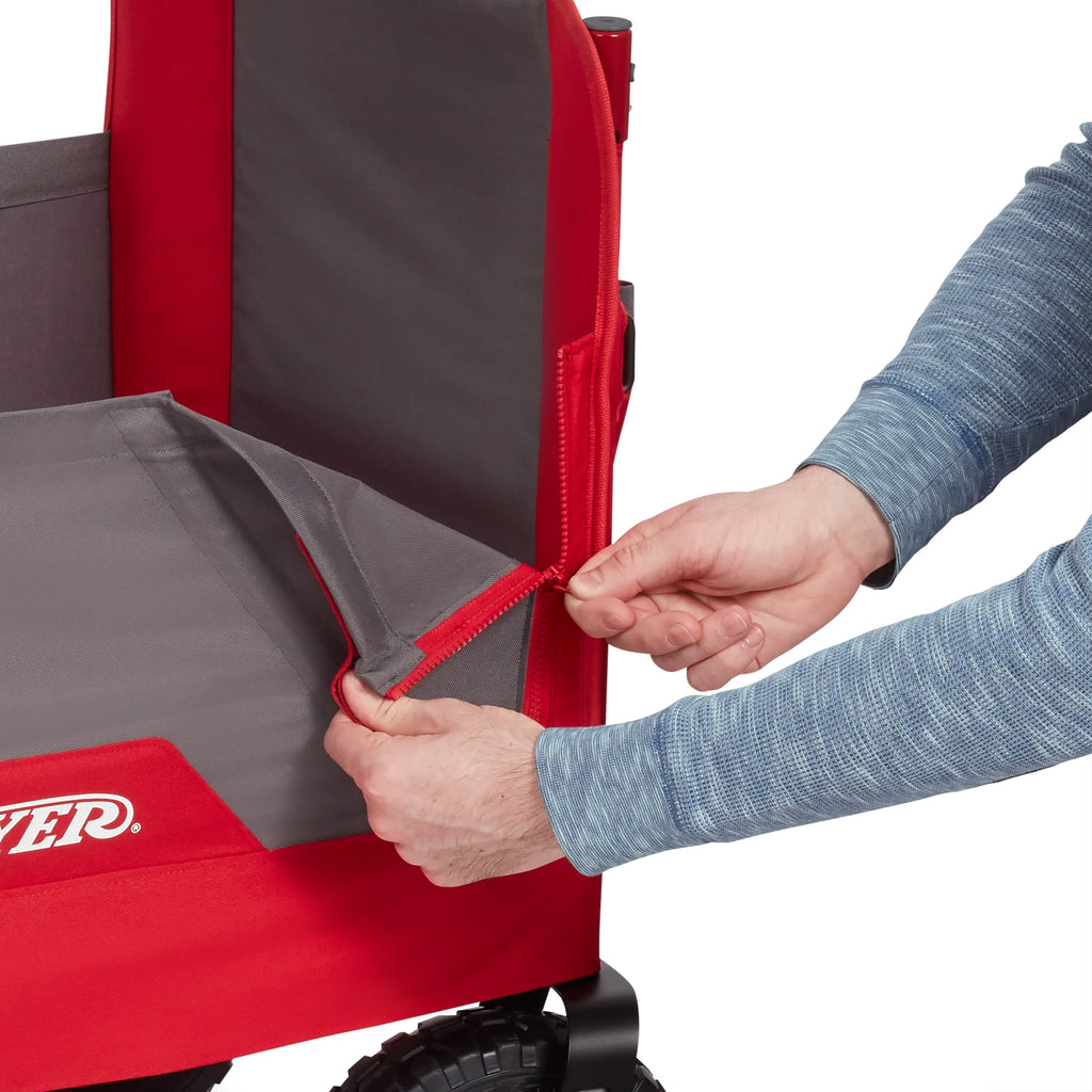 3-in-1 All-Terrain Fold Wagon with Canopy Q78271