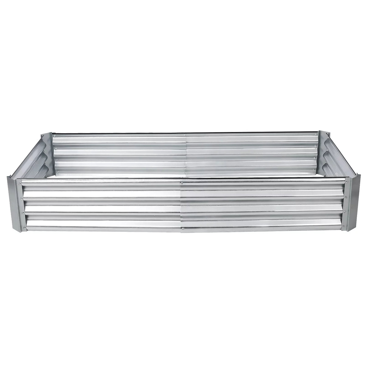 Galvanized Raised Garden Bed 4x3x1 ft L9888