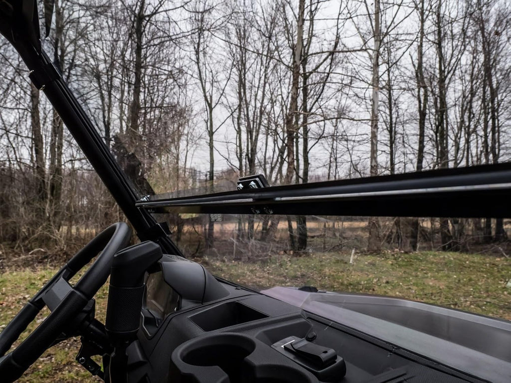Scratch Resistant Flip/Fold Down 2-in-1 Windshield K971