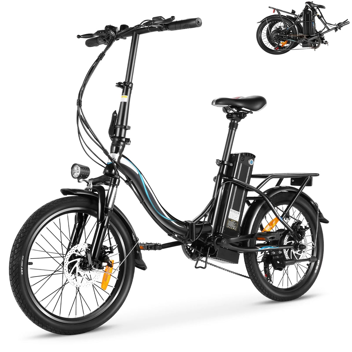500W Folding Electric Bike for Adults T823