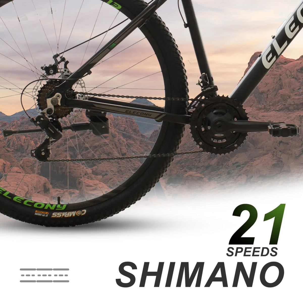 29 inch Aluminum 21 Speed Mountain Bike C274568