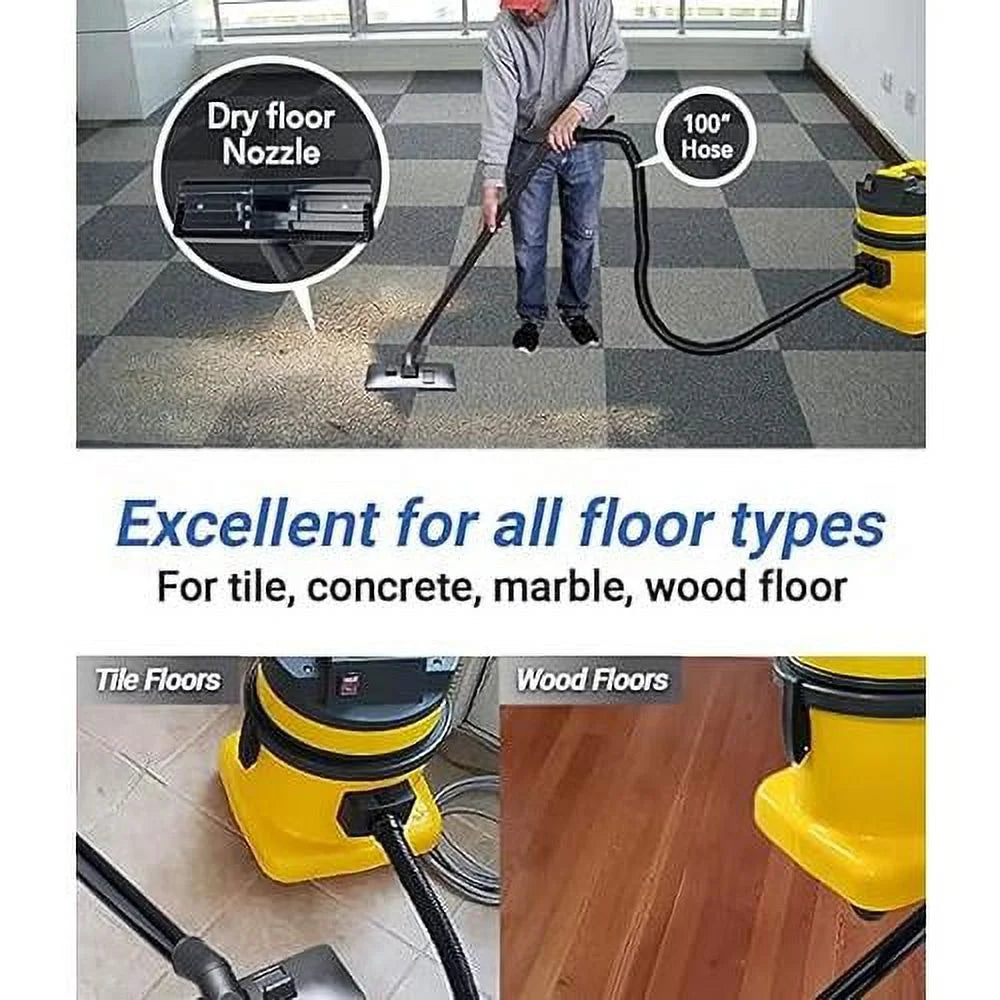 Wet Dry Canister Vacuum 4 Gal M867
