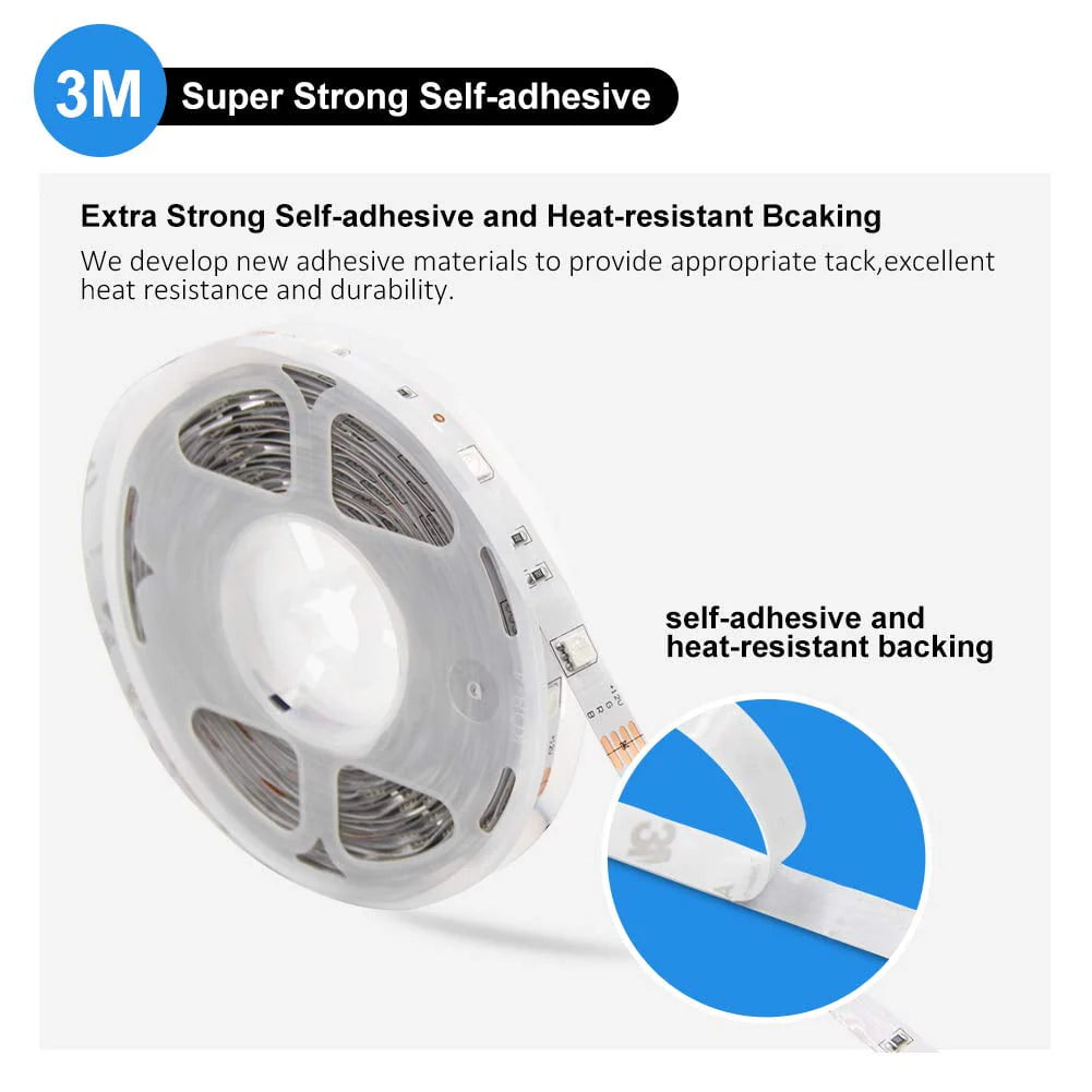 LED Strip Light 32.8ft with Remote and Power Supply L251