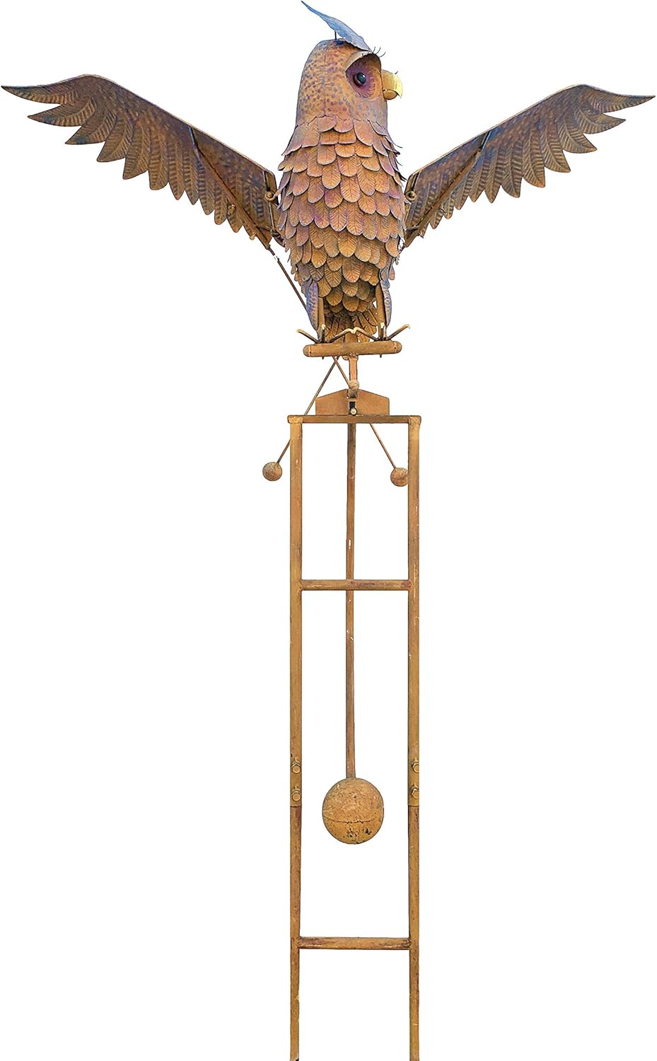 Brown Outdoor Sculpture Garden Stake A318