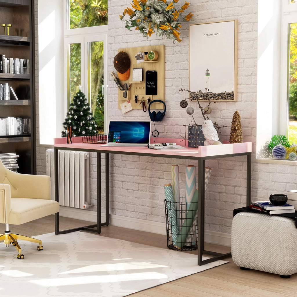 59-inch Metal Computer Desk with USBs N971