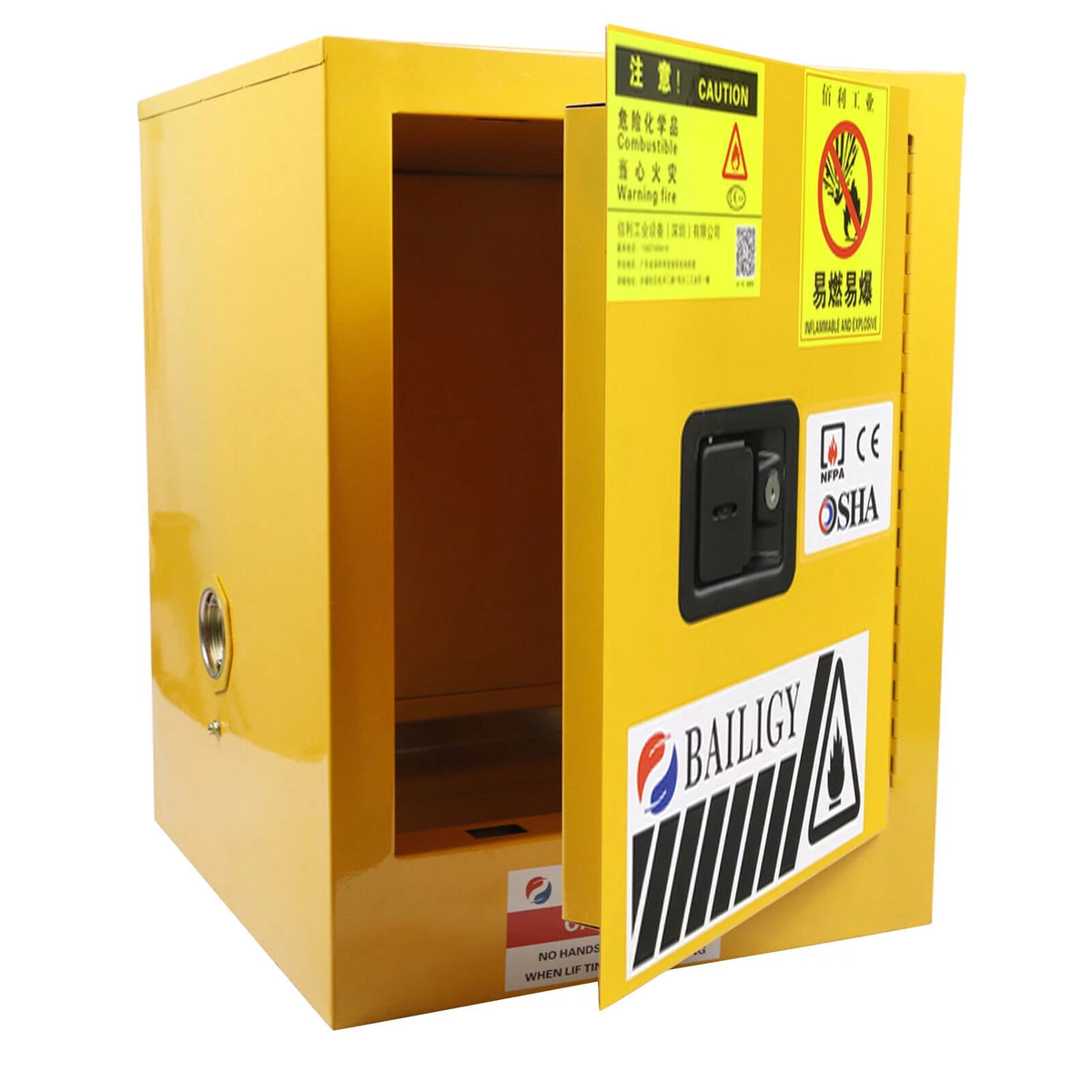 Flammable Liquid Storage Cabinet 4 Gallon Yellow V890