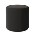 Klein Black Round Ottoman A67052