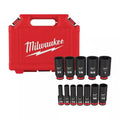 3/8 in. Drive 6 Point Impact Socket Set 12-Piece W892