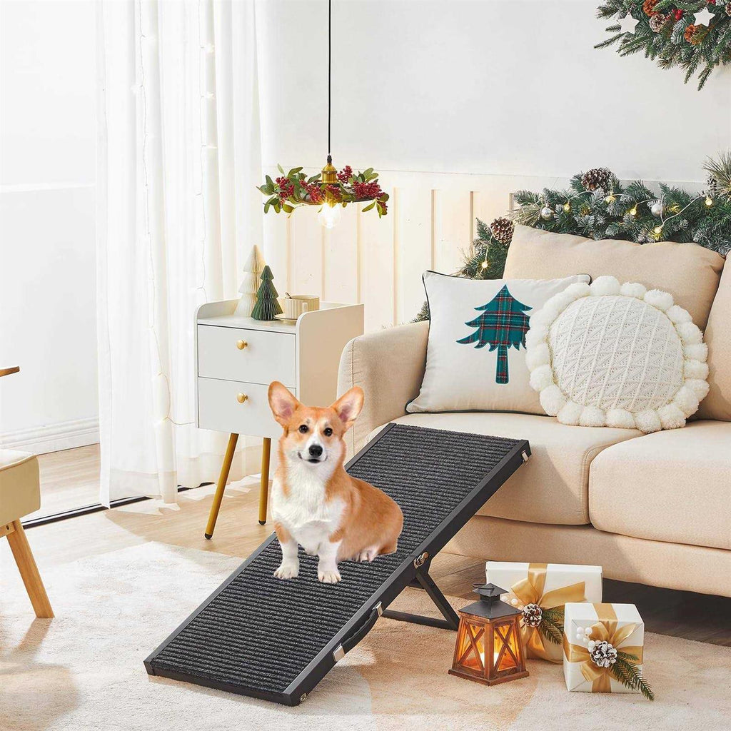 32” Long Portable Pet Ramp with Non-Slip Rug Surface F226646