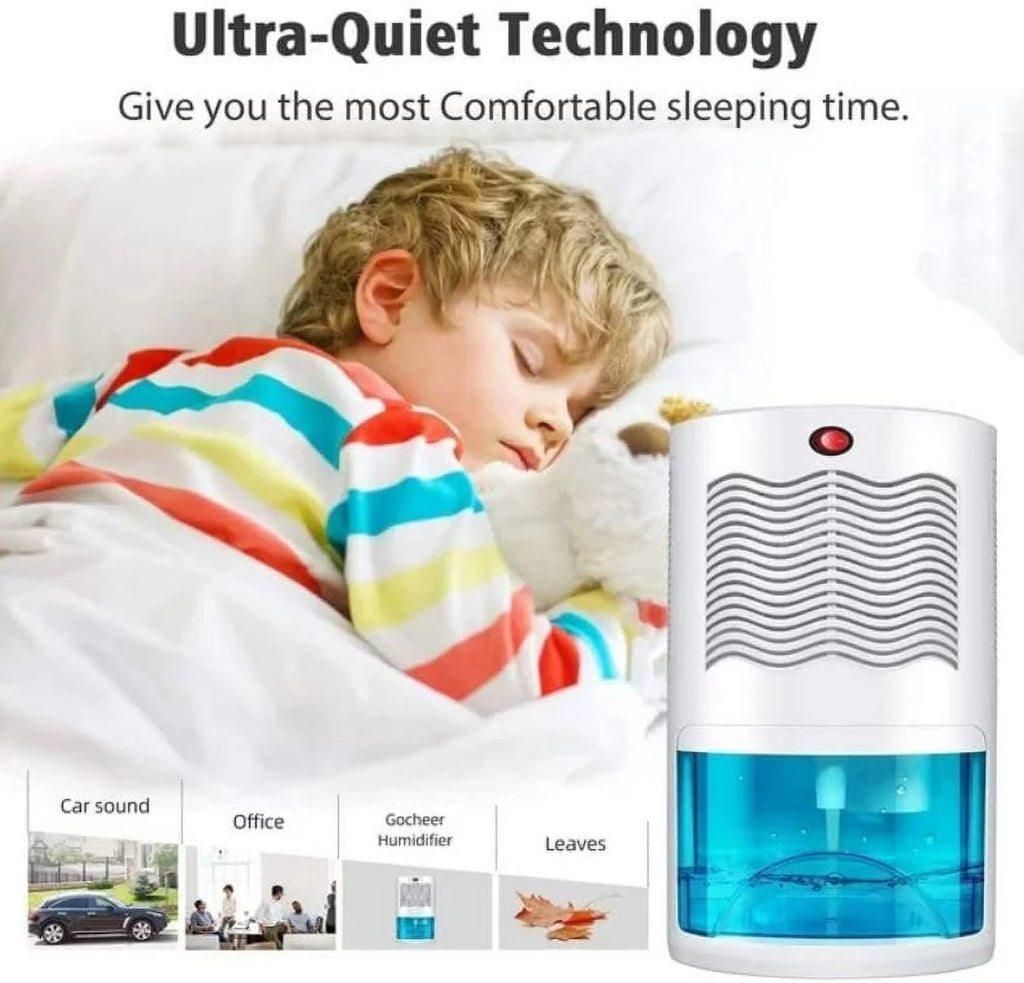 800 Sq.ft 68oz Water Tank Dehumidifier with Drain Hose E152931