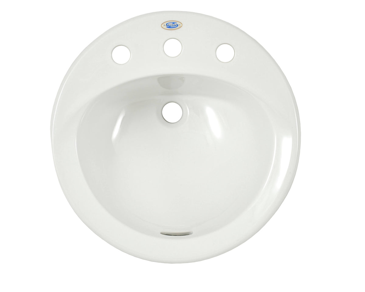 Cotton Self Rimming Lavatory 8 inch T271