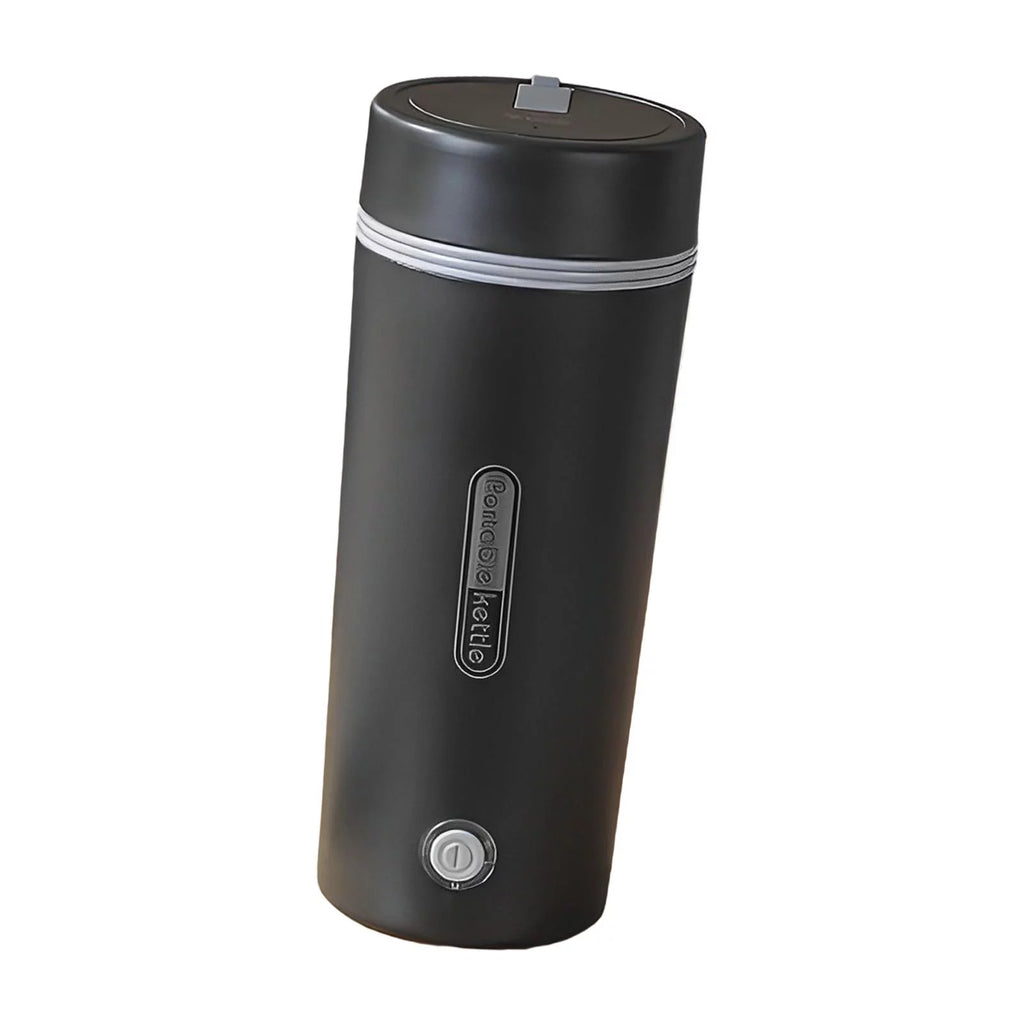 Black Insulated Portable Electric Hot Water Kettle N63577