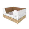 Recyclable Cat Litter Box with Clay Litter N87549