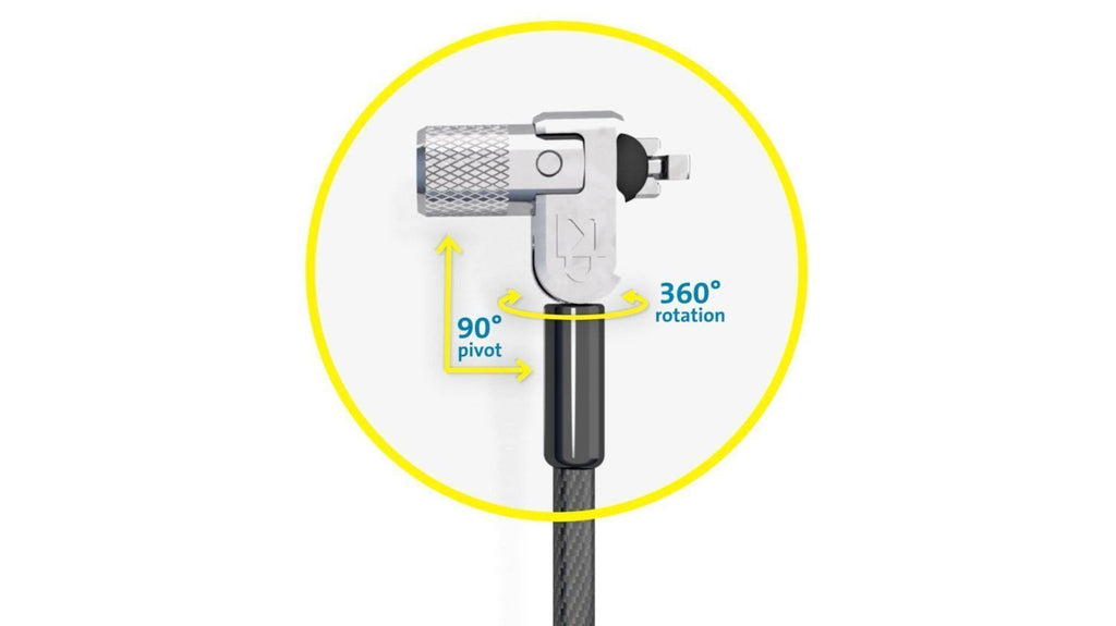Keyed Twin Laptop Lock Security Cable L642