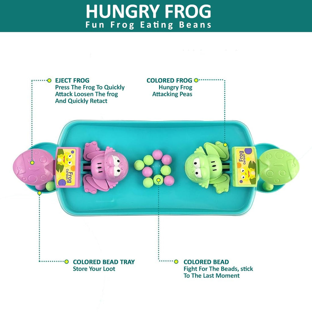 Hungry Frog Games Eating Beans Games Interactive Game Toy Family Board Games For Kids Multiplayer Game For 2 Player Z91858