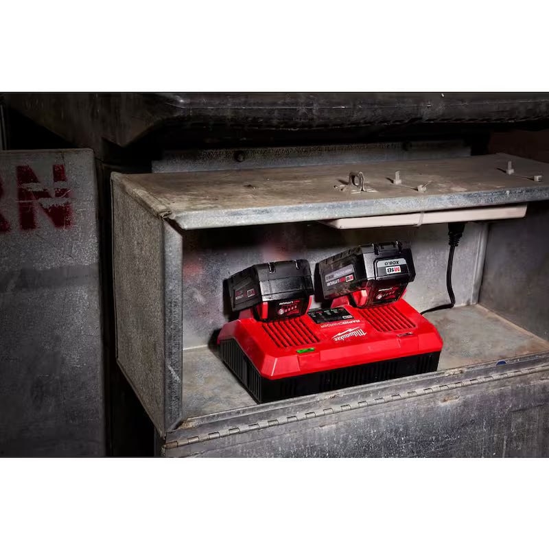 18-Volt Lithium-Ion Dual Bay Rapid Battery Charger Z510100