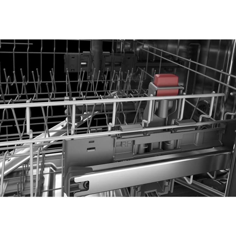 Black Built-In Dishwasher with Stainless Steel Tub W812