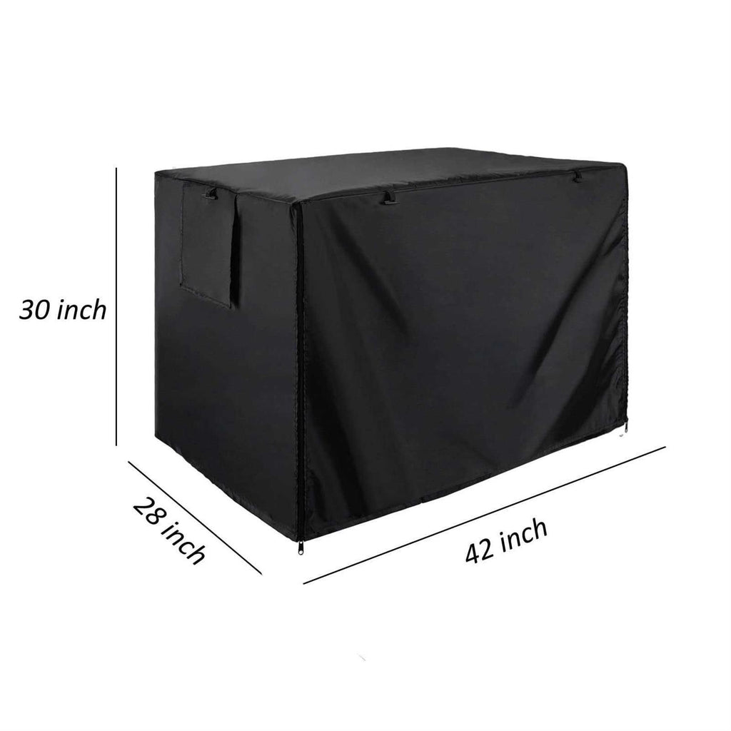 Double Door Waterproof Anti-UV Dog Crate Cover G1691