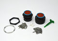 Bulkhead 23-pin Connector kit, 14-16 AWG Solid Contacts, Pack of 2 B96211