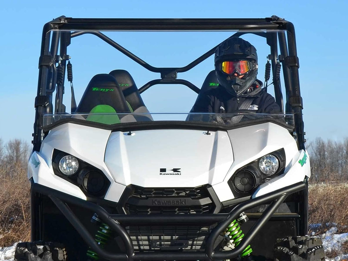 Heavy-Duty Full Windshield 1/4 Thick Clear Polycarbonate B15662