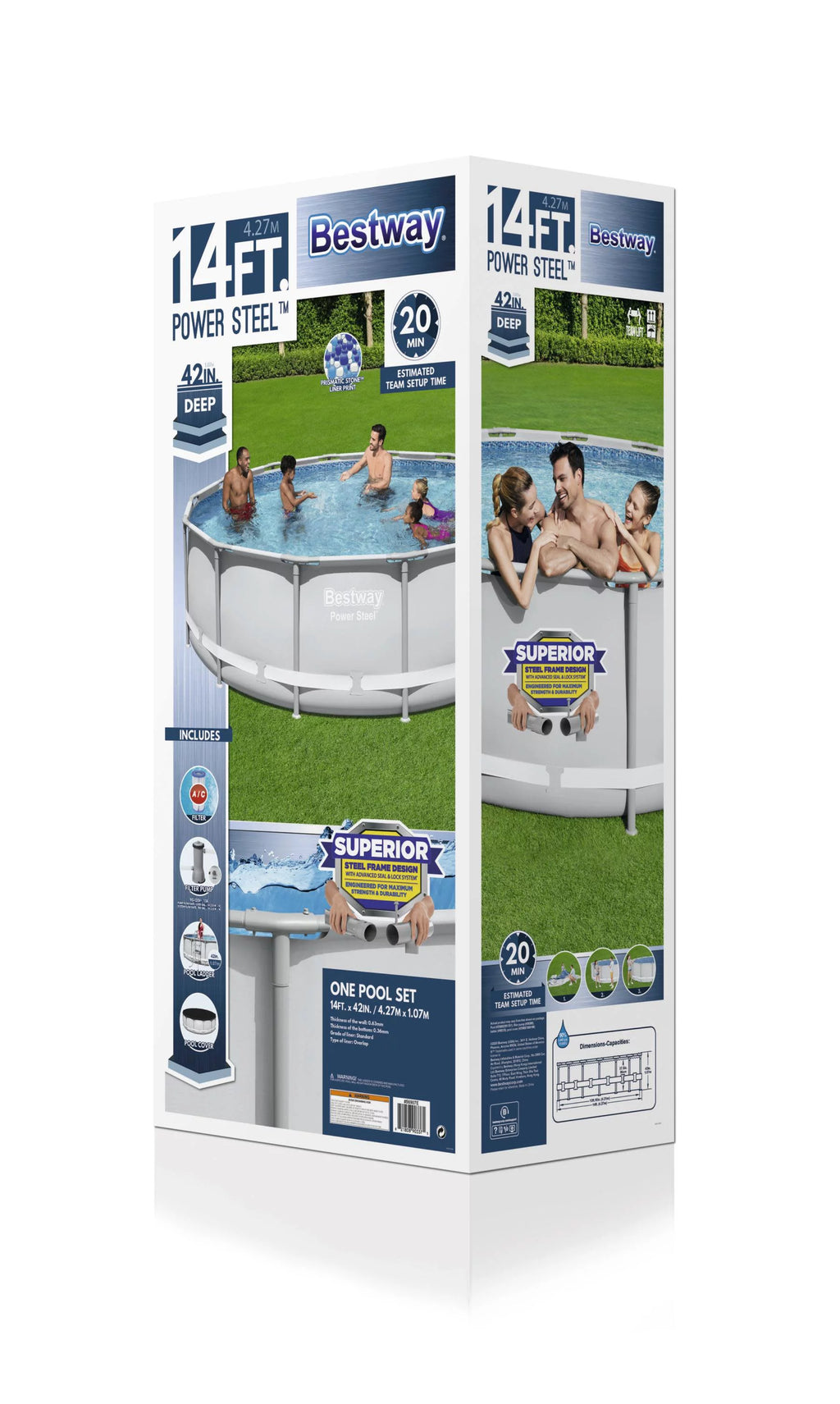 14' x 42 Above Ground Pool Set P5537