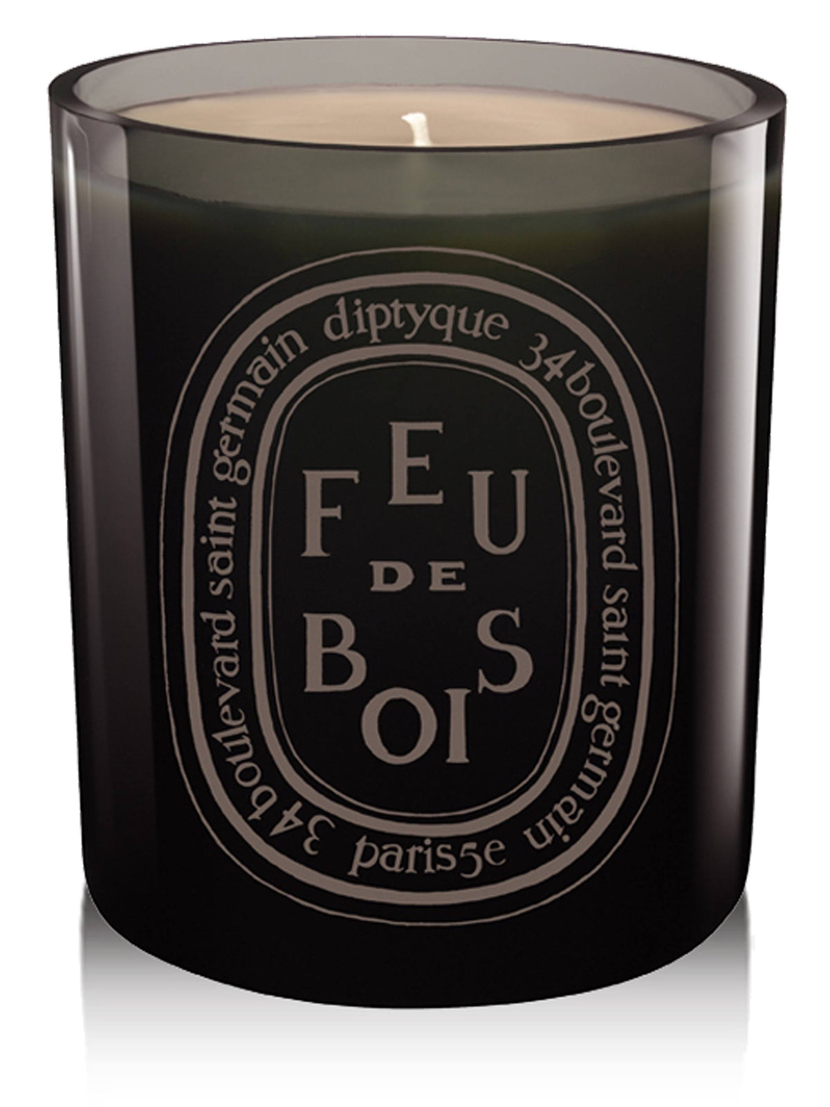 Grey Feu De Bois Candle, 10.2 oz Q63985
