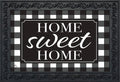 Checkers Doormat 18"x30" N45974