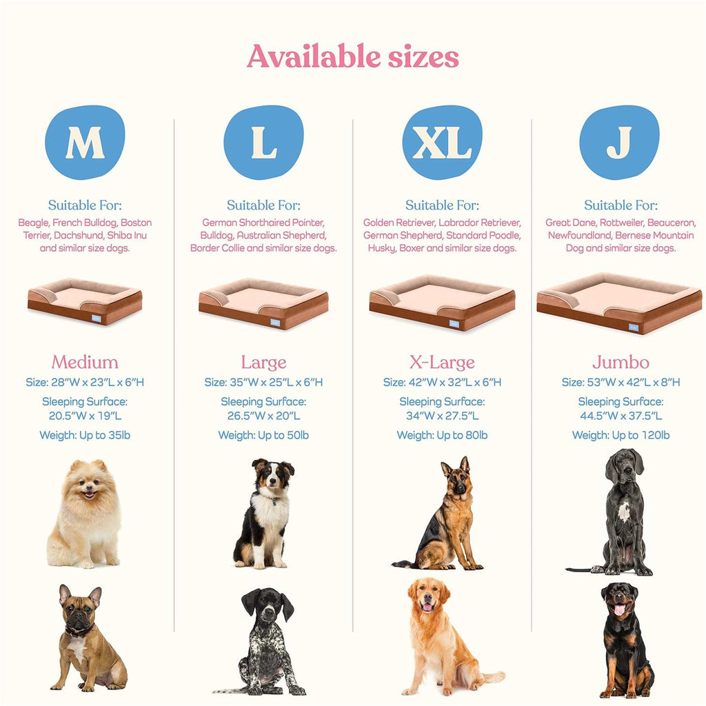 Orthopedic Sofa Dog Bed M63233