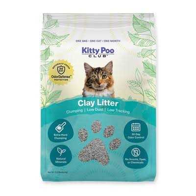 Recyclable Cat Litter Box with Clay Litter N87549