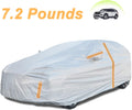 6 Layers Waterproof Cotton SUV Car Cover with Zipper T417331