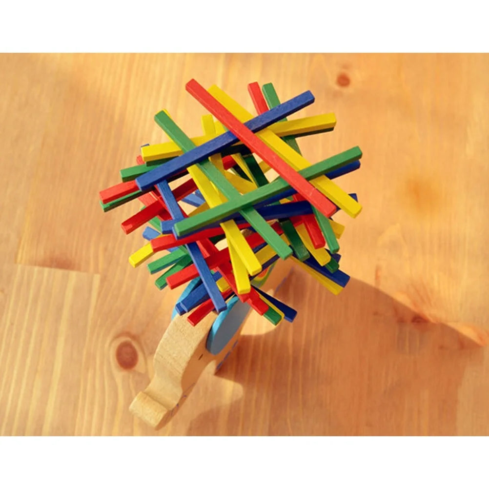 Wooden Stackable Building Blocks Educational Toys C6548