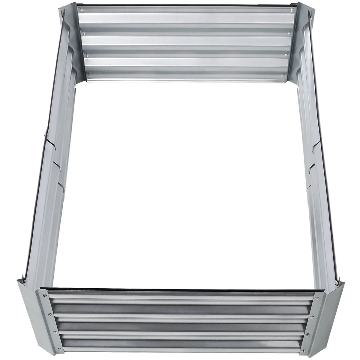 Galvanized Raised Garden Bed 4x3x1 ft L9888