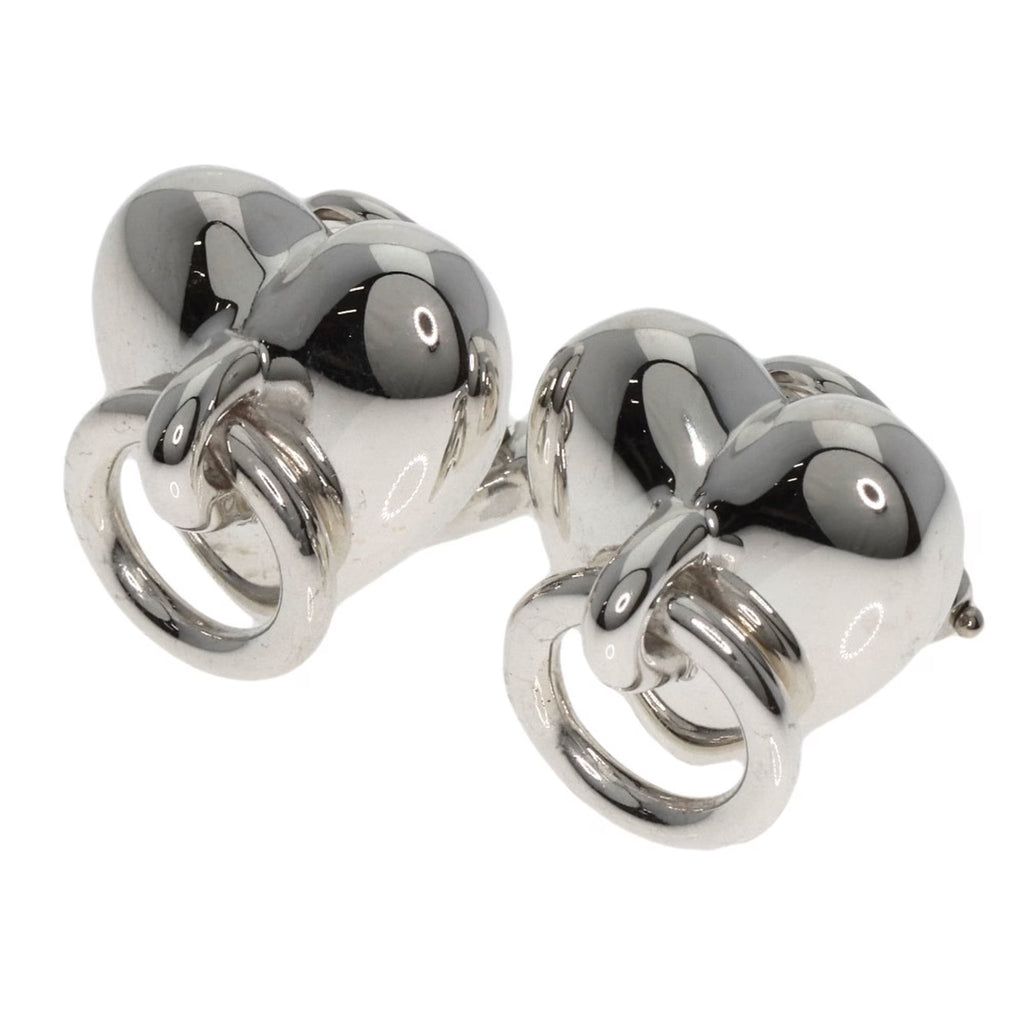 Tiffany Heart Knock Earrings Silver N816