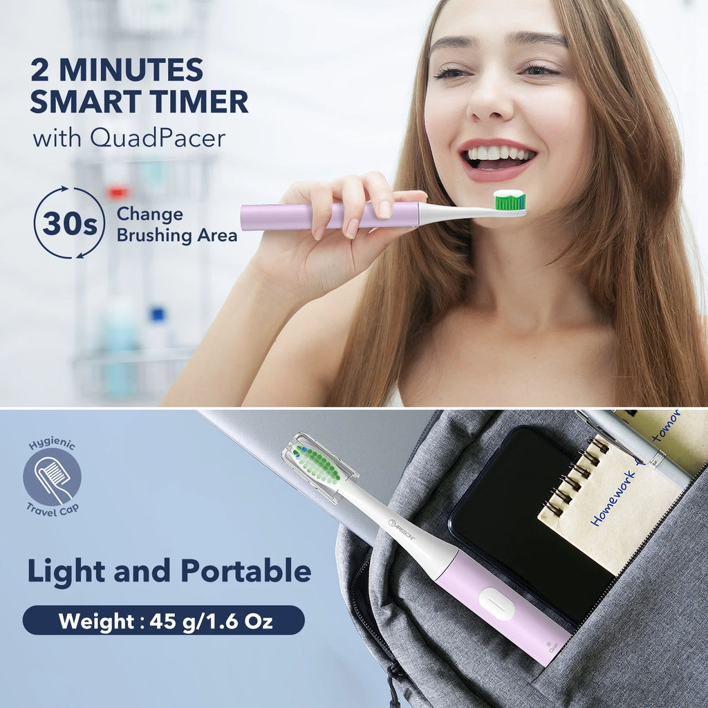 Sonic Electric Toothbrush with 2 Mins Smart Timer F468745