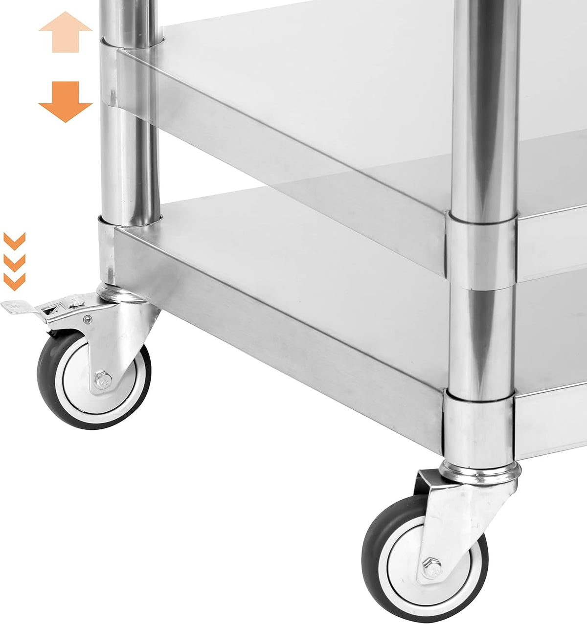 NSF Commercial Stainless Steel Work Table with Undershelf P384126