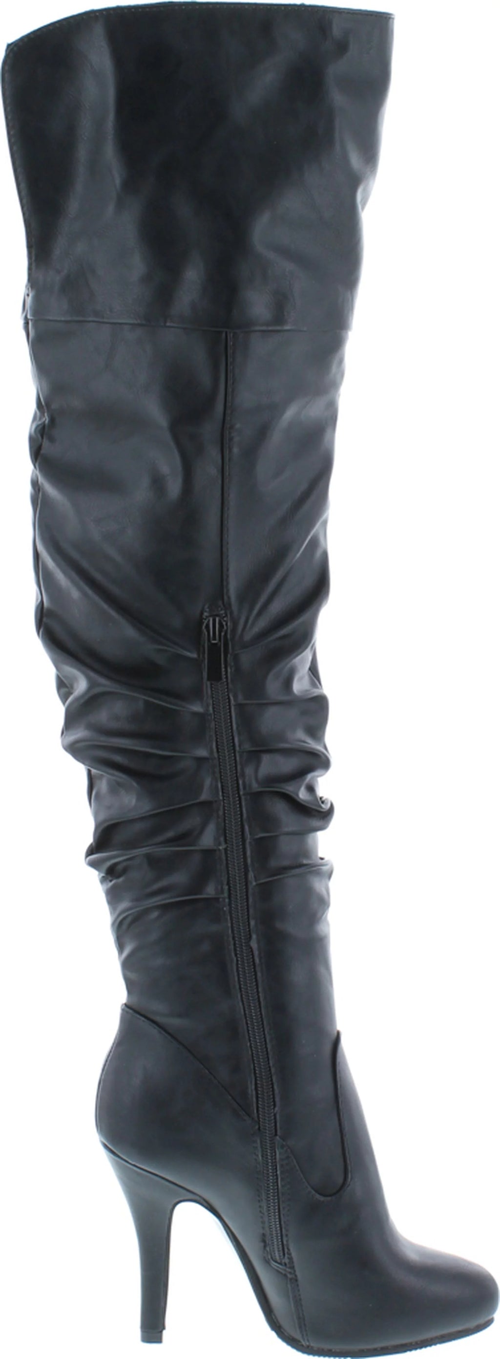 Pull On Over Knee High Boots Z25558