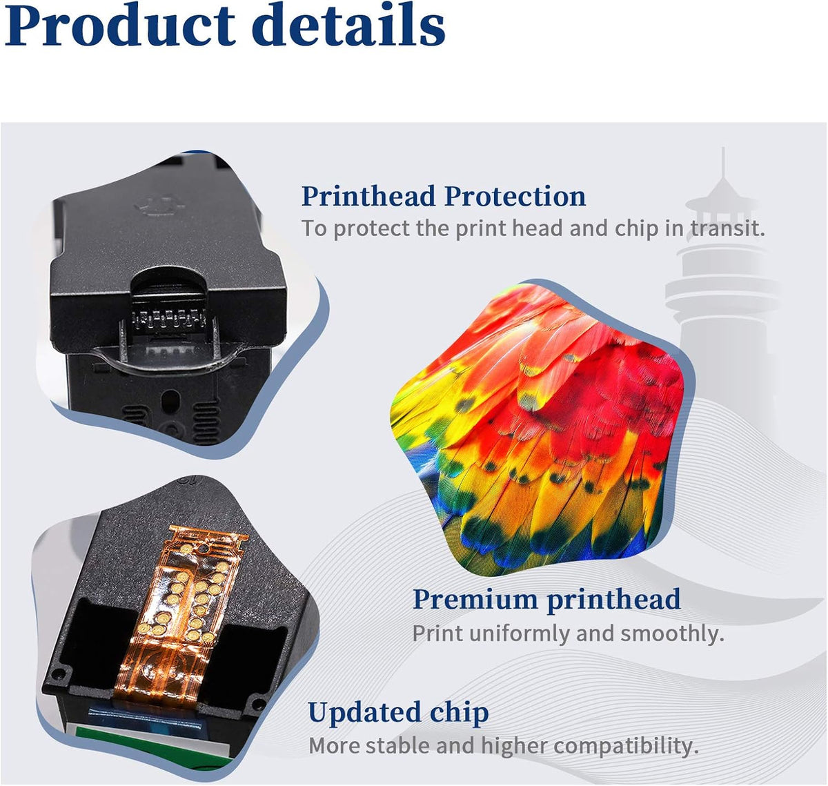 Black and Color Remanufactured Ink Cartridge 3 Pack C59326