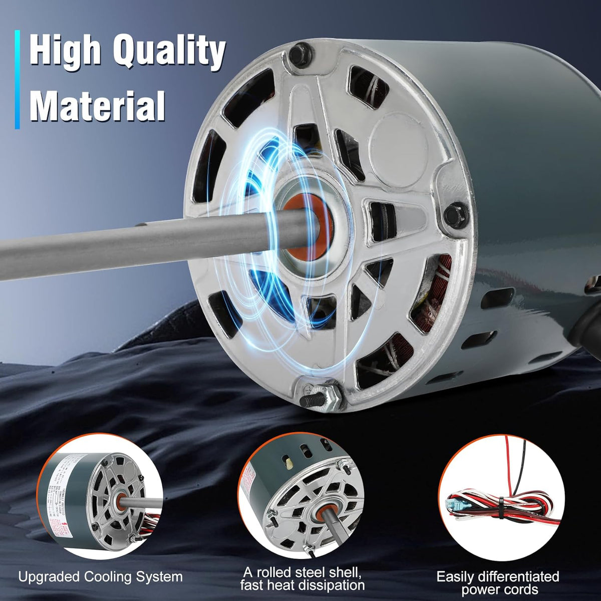 RV AC Fan Motor D16115