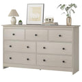 White 7 Drawer Wooden Dresser A320808
