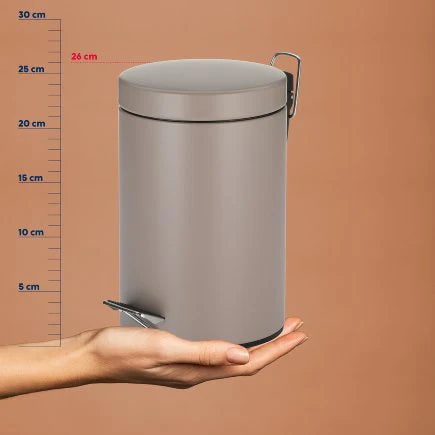 Cashmere Brown Dust Bin B214