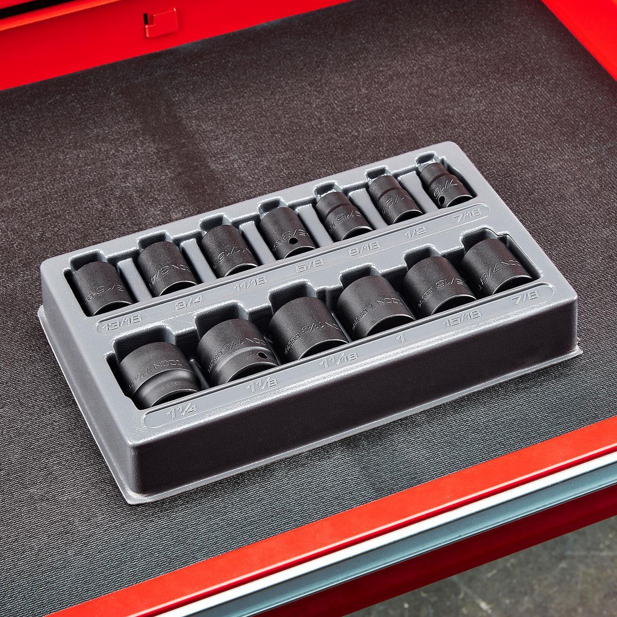 1/2 in. Drive SAE Impact Socket Set, 13-Piece Z616502