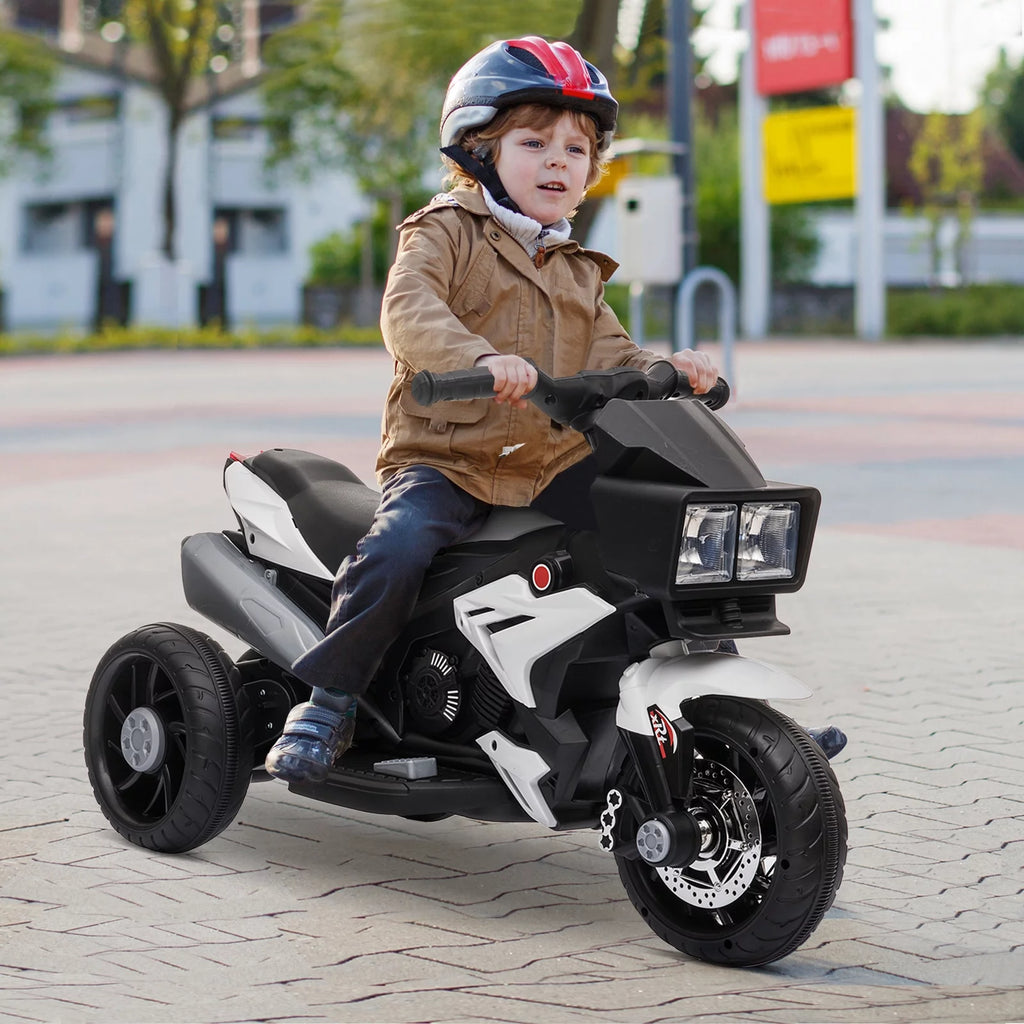 6 V Motorcycle Powered Ride-On with Headlights O2058