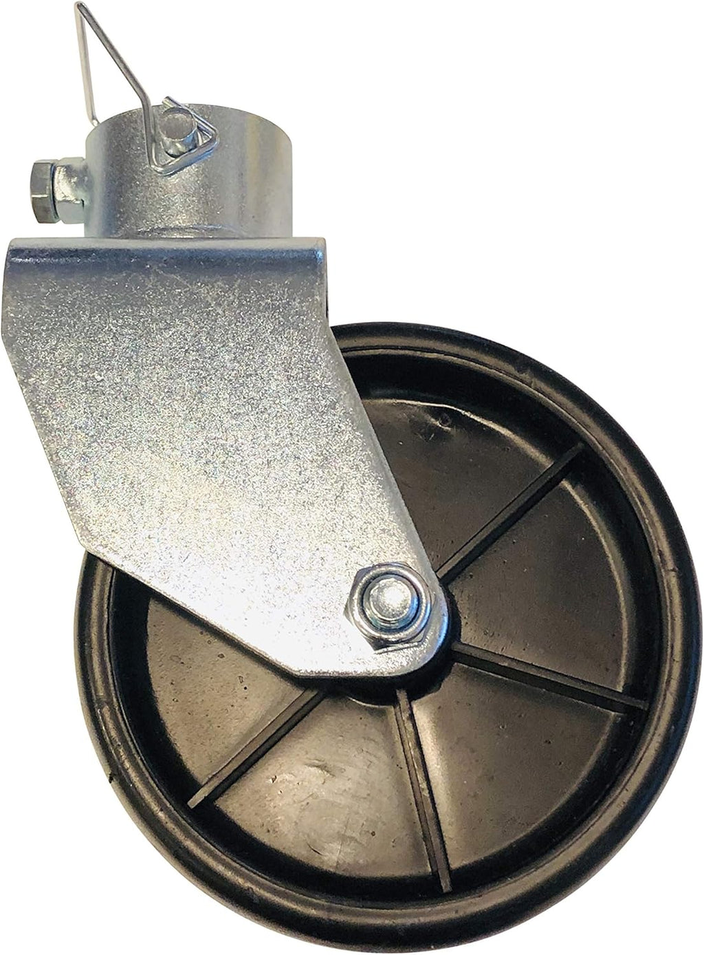 Trailer Jack Caster with Pin, 2000 Pound Rated, Pack of 2 Y812