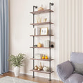 6 Tier Solid Wood Ladder Shelf V17188