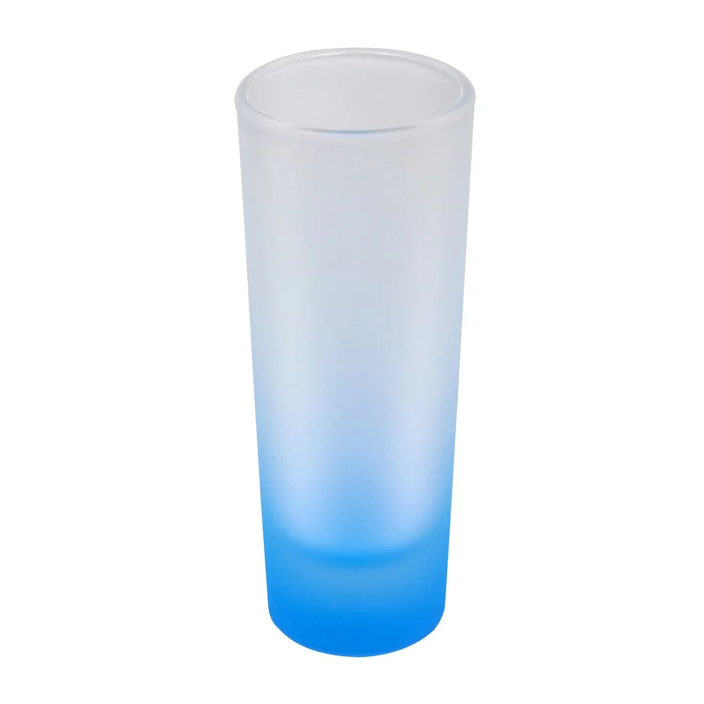 144 Pack 3oz Frosted Glass Mugs with Gradient Bottom D48321