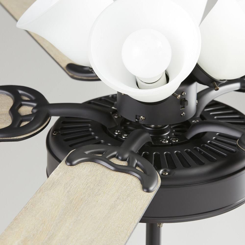 Toasted Sienna Amber Scavo Ceiling Fan F140302