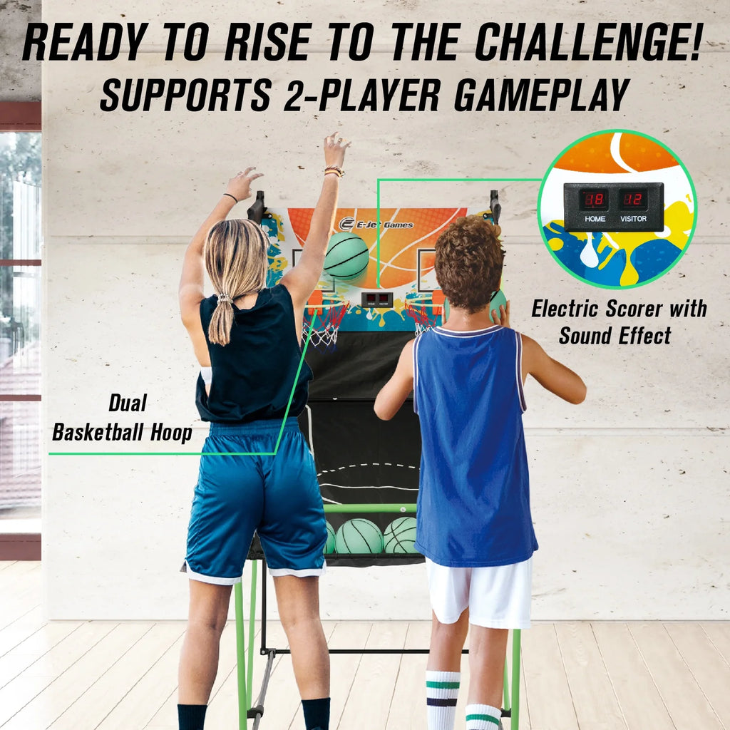Glow in The Dark Basketball Arcade Game L472647