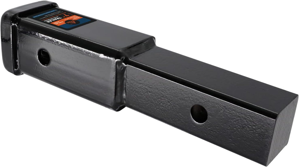 Hitch Extender 7 inch 2 inch Receiver Solid Shank Heavy Duty 3500 lbs Pack of 2 A468673